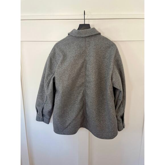 Free People Lola Shirt Jacket Grey Size XS - Picture 3 of 4